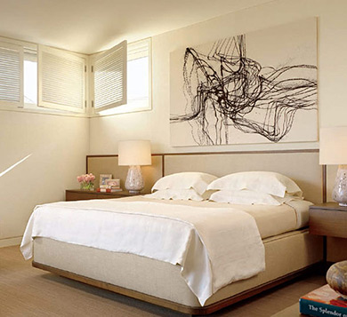 photo of client artwork from Architectural Digest